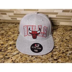 Chicago Bulls Hat Ultra Game Cap Snapback NBA Basketball Youth Kids Adjustable